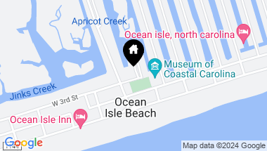 Map of 3 Gatha Lane, Ocean Isle Beach NC, 28469