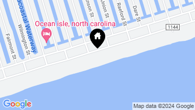 Map of 134 E First Street, Ocean Isle Beach NC, 28469