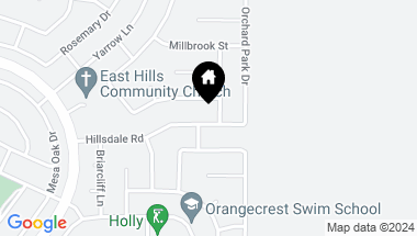 Map of 20842 Hillsdale Road, Riverside CA, 92508