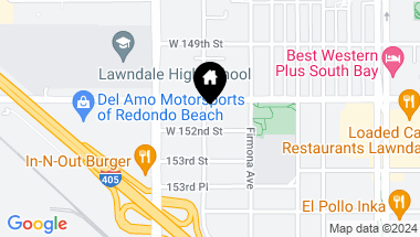 Map of 15118 Condon Avenue, Lawndale CA, 90260