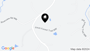 Map of 30 Finch Forest Trail NW, Sandy Springs GA, 30327