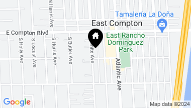 Map of 15220 S White Avenue, Compton CA, 90221