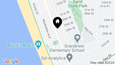 Map of 2804 Highland Avenue, Manhattan Beach CA, 90266