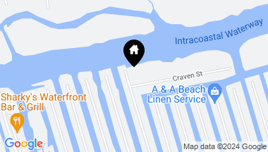 Map of 3 Craven Street, Ocean Isle Beach NC, 28469