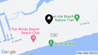 Map of 311 E Second Street, Ocean Isle Beach NC, 28469