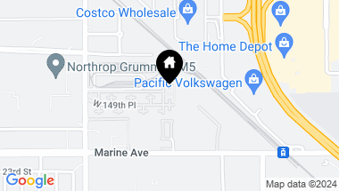 Map of 5404 W 149th Place 12, Hawthorne CA, 90250