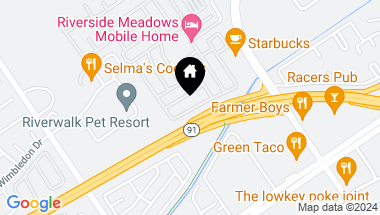 Map of 4000 Pierce Street 169, Riverside CA, 92505