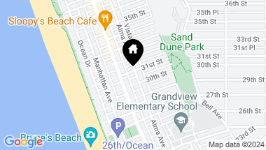 Map of 324 31st Street, Manhattan Beach CA, 90266