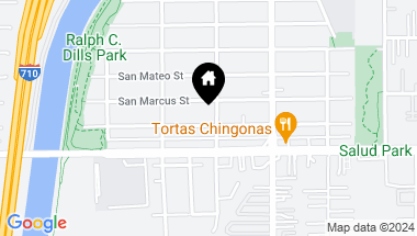 Map of 6653 San Luis Street, Paramount CA, 90723