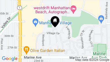 Map of 4 Santa Cruz Court, Manhattan Beach CA, 90266