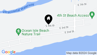 Map of 396 E Fourth Street, Ocean Isle Beach NC, 28469