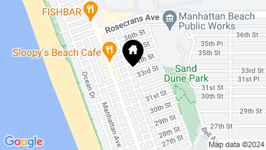 Map of 3300 Alma Avenue, Manhattan Beach CA, 90266