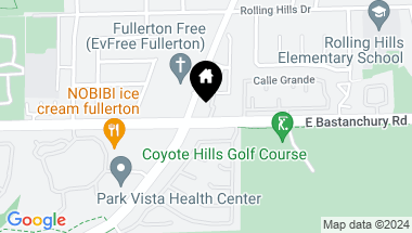 Map of 2700 Brea Boulevard 33, Fullerton CA, 92835