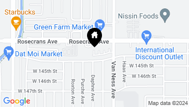 Map of 14399 Van Ness Avenue, Gardena CA, 90249