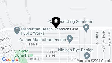 Map of 656 Rosecrans Avenue, Manhattan Beach CA, 90266