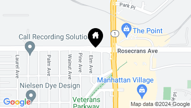 Map of 1008 Rosecrans Avenue, Manhattan Beach CA, 90266