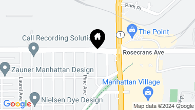 Map of 3616 Elm Avenue, Manhattan Beach CA, 90266