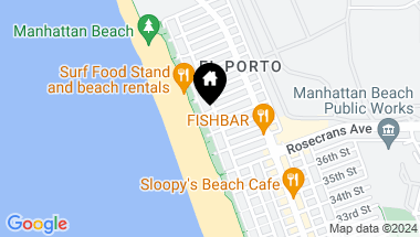 Map of 3920 The Strand 3922, Manhattan Beach CA, 90266