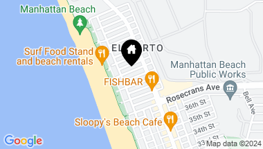 Map of 200 40th Street, Manhattan Beach CA, 90266