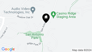 Map of 4100 San Antonio Road, Yorba Linda CA, 92886