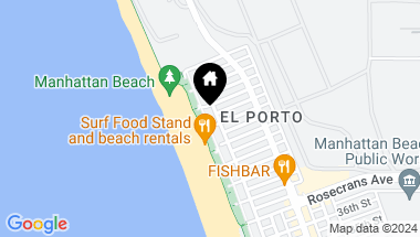 Map of 4210 The Strand, Manhattan Beach CA, 90266