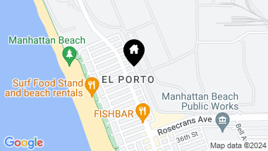 Map of 4113 Crest Drive, Manhattan Beach CA, 90266