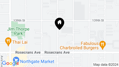 Map of 14014 Kornblum Avenue, Hawthorne CA, 90250