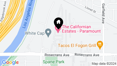 Map of 7101 Rosecrans Avenue 186, Paramount CA, 90723