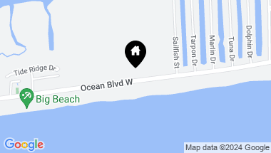 Map of 974 Ocean Boulevard W, Holden Beach NC, 28462