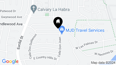 Map of 331 Avenida Santa Catalina, La Habra CA, 90631