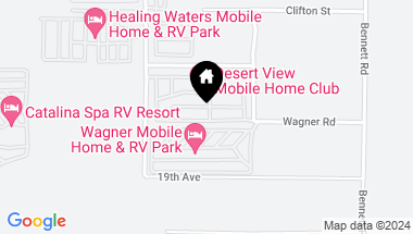 Map of 18555 Roberts Road 20, Desert Hot Springs CA, 92241