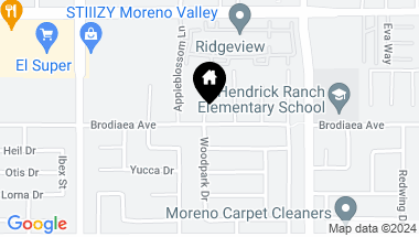 Map of 25292 Brodiaea Avenue, Moreno Valley CA, 92553