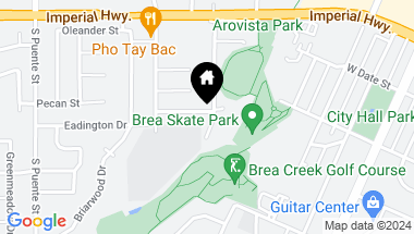 Map of 800 Lime Street, Brea CA, 92821