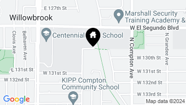 Map of 2320 N Parmelee Avenue, Compton CA, 90222
