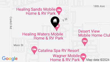Map of 18131 Langlois Road 29E, Desert Hot Springs CA, 92241