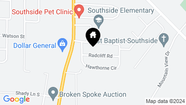 Map of 3090 Radcliff Road, Southside AL, 35907