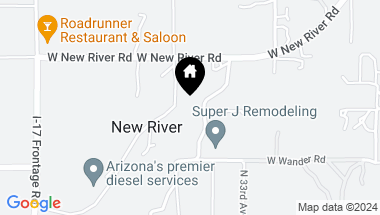 Map of 46631 N 35th Avenue, New River AZ, 85087