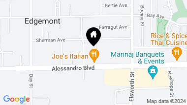 Map of 22308 Alessandro Boulevard, Moreno Valley CA, 92553