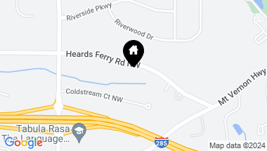 Map of 450 Heards Ferry Road, Sandy Springs GA, 30328
