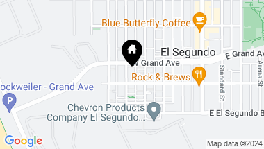 Map of 210 Whiting Street #E , El Segundo CA, 90245