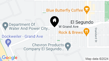 Map of 221 Whiting Street 2, El Segundo CA, 90245