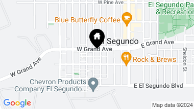 Map of 221 Concord ST, EL SEGUNDO CA, 90245
