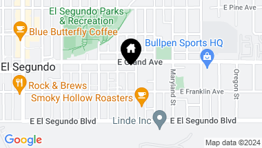 Map of 231 Sierra Street 4, El Segundo CA, 90245