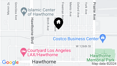 Map of 4226 W Broadway, Hawthorne CA, 90250