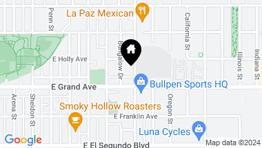 Map of 311 Center Street A, El Segundo CA, 90245