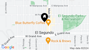 Map of 372 Richmond Street, El Segundo CA, 90245