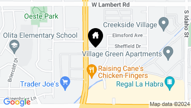 Map of 931 Glencliff Street, La Habra CA, 90631