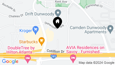 Map of 4333 Dunwoody Park Unit 2111, Atlanta GA, 30338