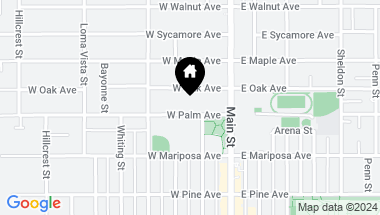 Map of 215 W Palm Ave Unit: 207, El Segundo CA, 90245