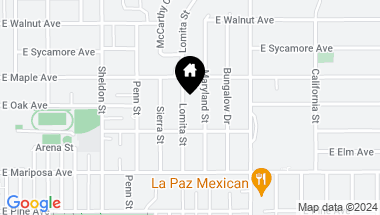 Map of 730 Lomita Street, El Segundo CA, 90245